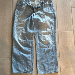Hollister Light Blue Straight Jeans